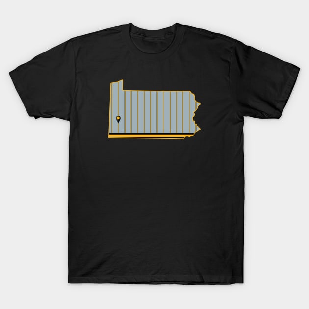 Pittsburgh Baseball T-Shirt by doctorheadly